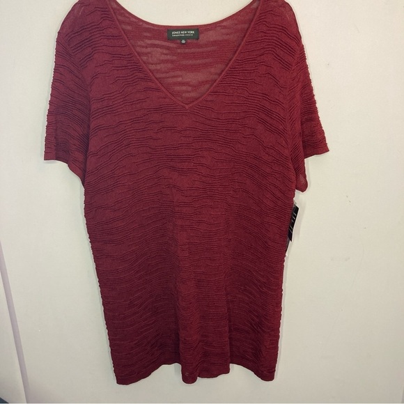 Jones New York Cabernet Dress, NWT, Size 2x - Picture 10 of 12